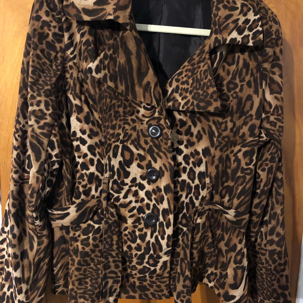 Leopard blazer - Picture 1 of 3